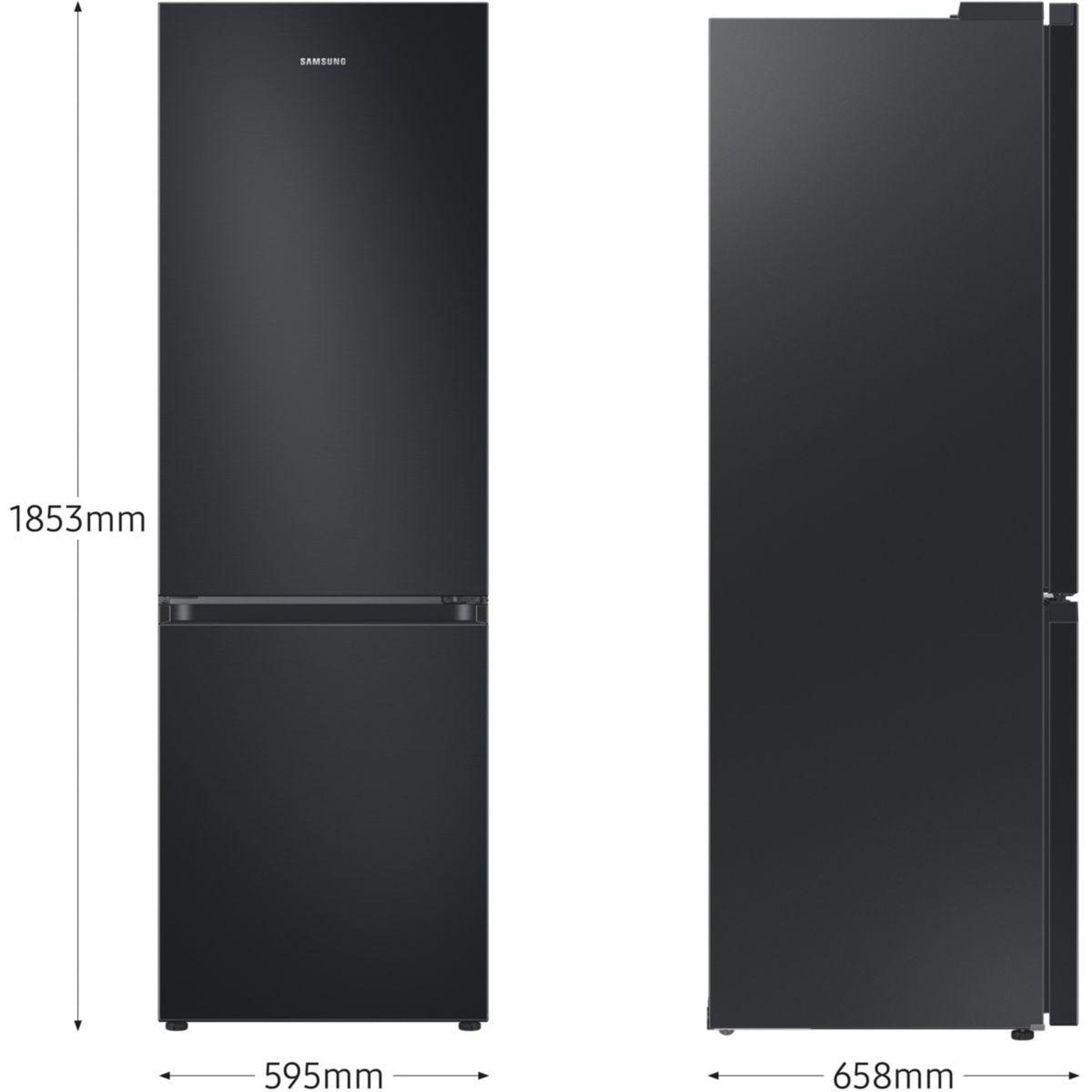 Voir la diapositive 5 : Samsung Réfrigérateur combiné rb34c600ebn