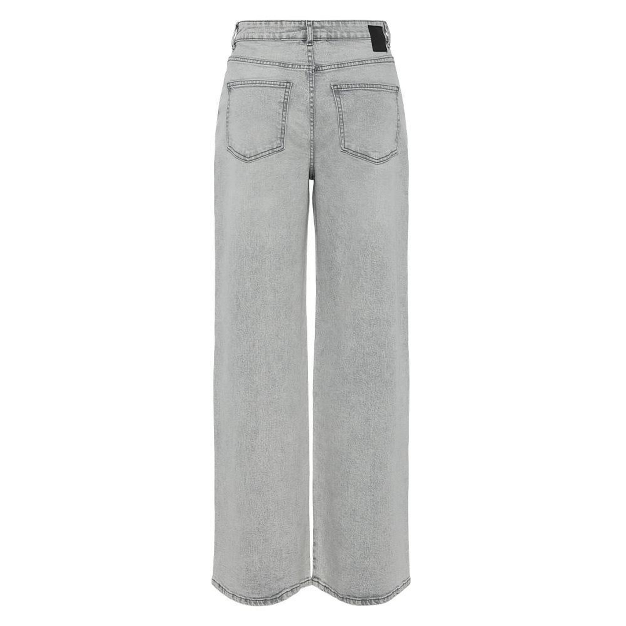 Voir la diapositive 2 : Pieces Jean Loose Gris Femme Pieces Elmae