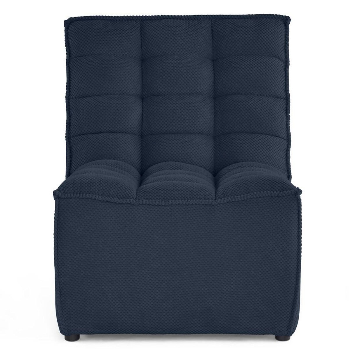 LISA DESIGN Ellie - fauteuil en velours texturé
