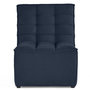 Voir la diapositive 1 : LISA DESIGN Ellie - fauteuil en velours texturé