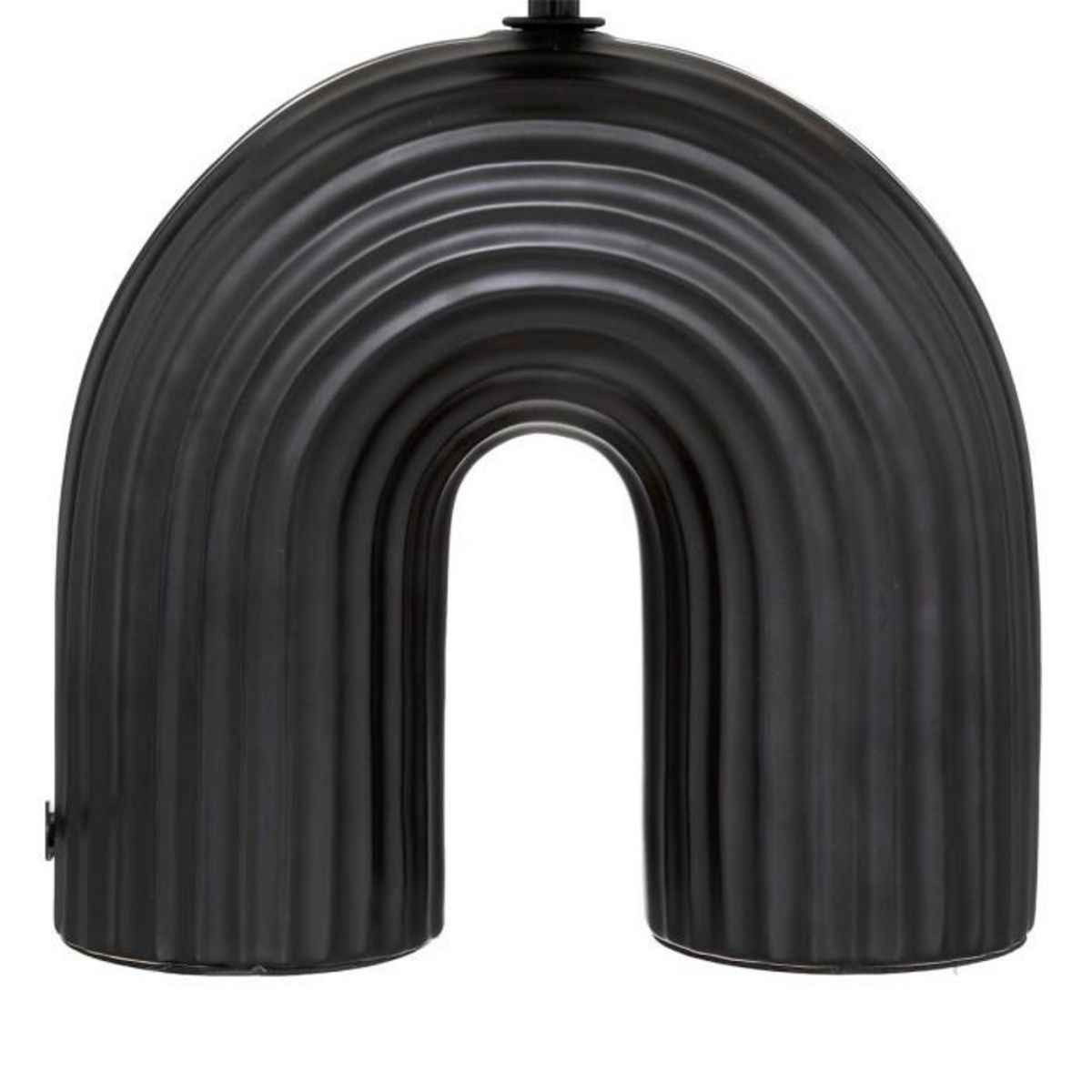 ATMOSPHERA Lampe à Poser sur Pied  Eidel  40cm Noir & Blanc