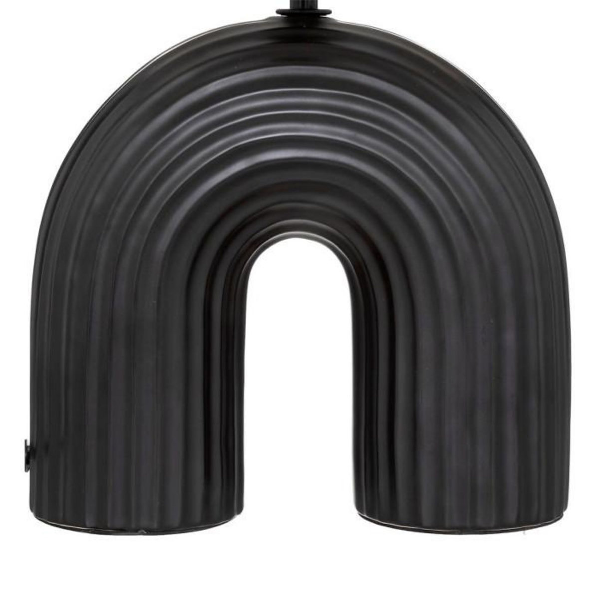 ATMOSPHERA Lampe à Poser sur Pied  Eidel  40cm Noir & Blanc