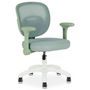 Voir la diapositive 3 : IDIMEX Chaise de bureau enfant AMELIA réglable en tissu mesh
