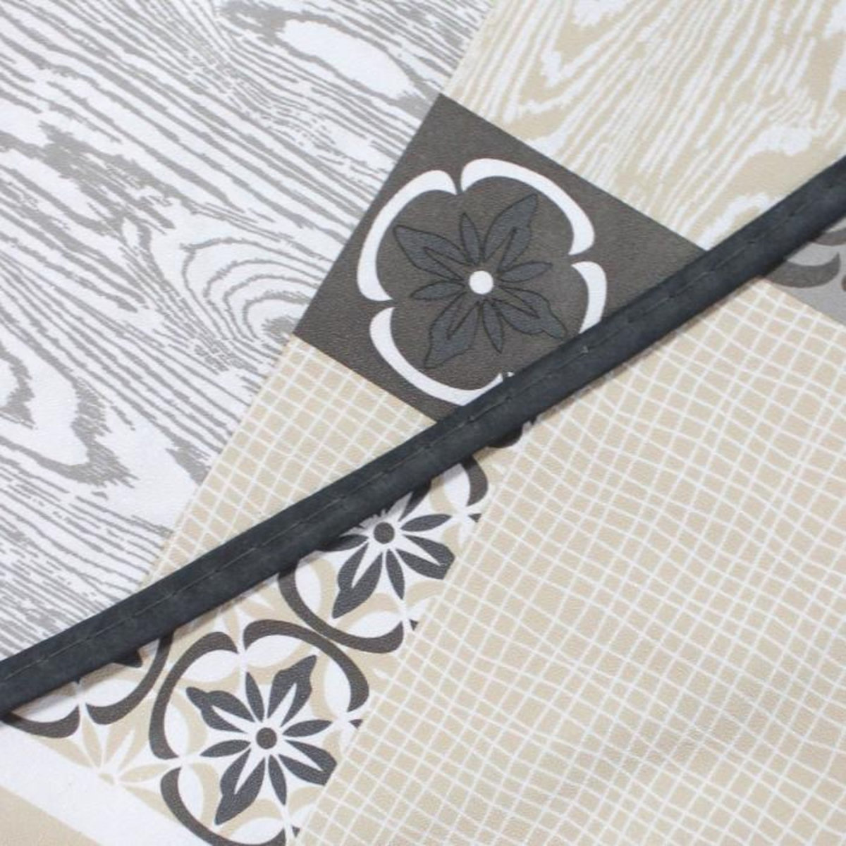 Paris Prix Nappe Ronde Imprimé  Costa  160cm Beige