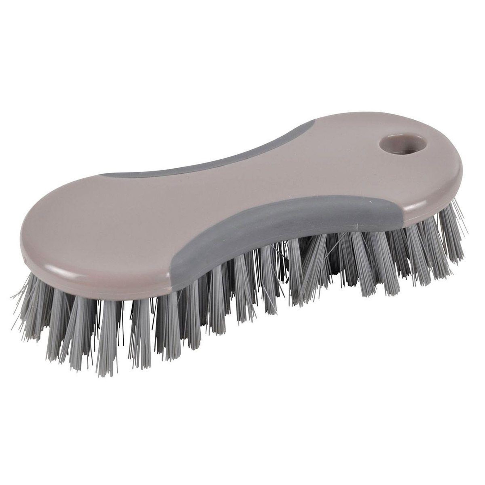 HOMEA Brosse à laver  surface  17cm anthracite & taupe