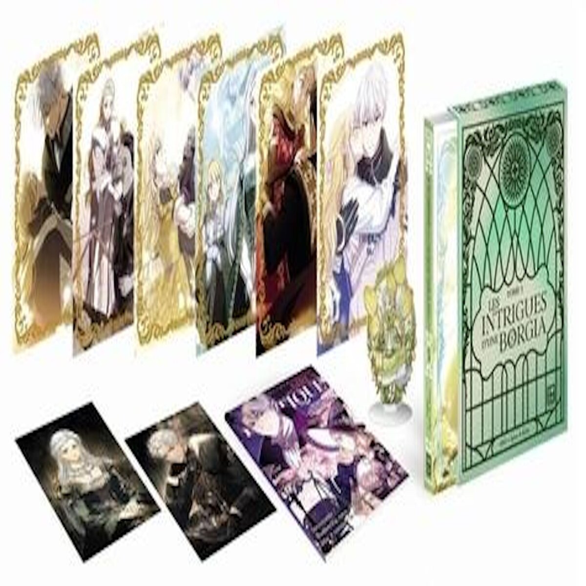 LES INTRIGUES D'UNE BORGIA TOME 3 :  AVEC 1 ARTBOOK, 6 GRANDES CARTES, 2 CARTES POSTALES, 1 STANDEE ACRYLIQUE. EDITION COLLECTOR, Spice & Kitty