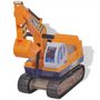 Voir la diapositive 3 : VIDAXL Excavateur à enfourcher Plastique Jaune