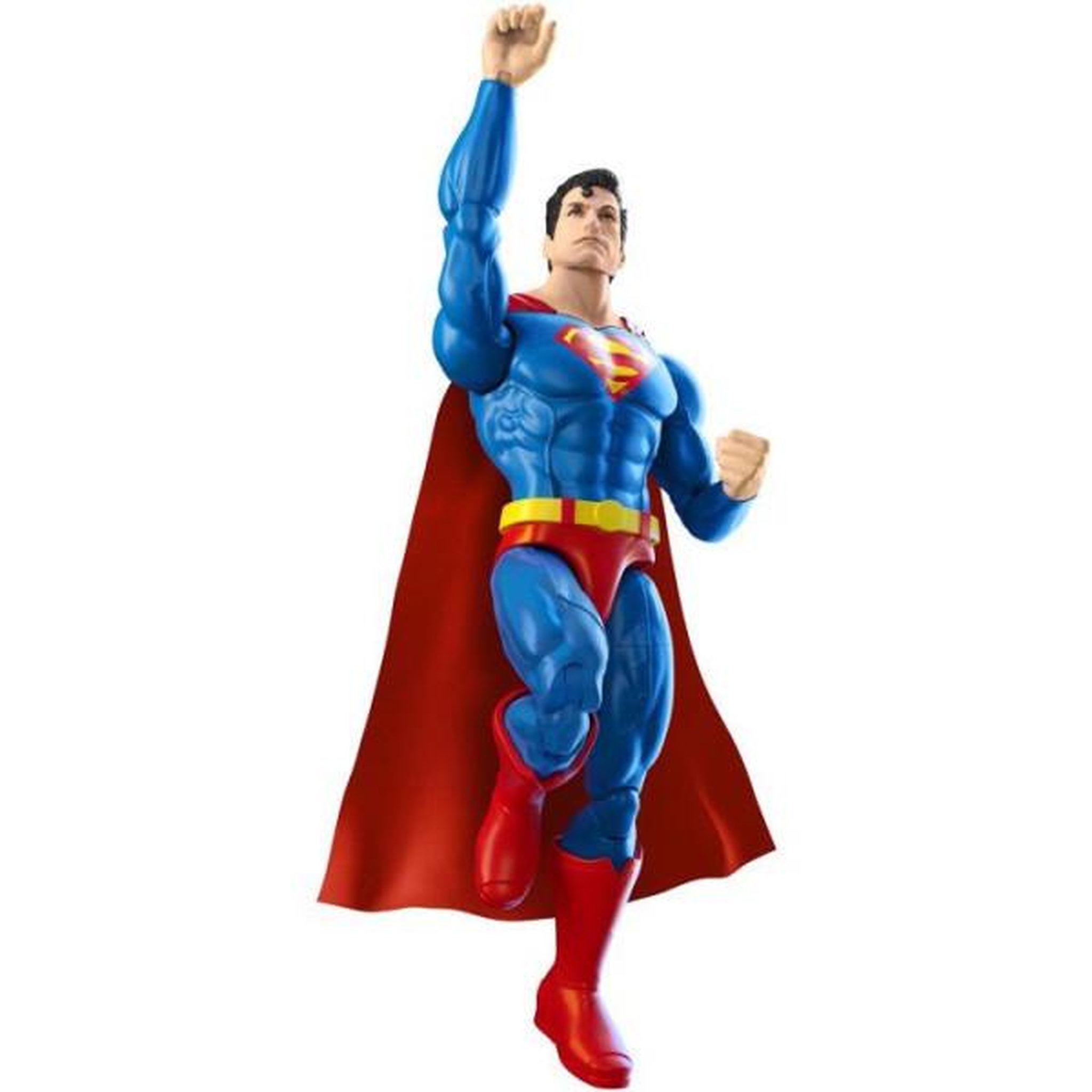 Voir la diapositive 2 : MATTEL Figurine - DC - Superman JNF57 - 15 cm - 22 articulations - Accessoires
