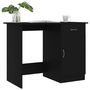 Voir la diapositive 3 : VIDAXL Bureau Noir 100x50x76 cm Bois d'ingenierie