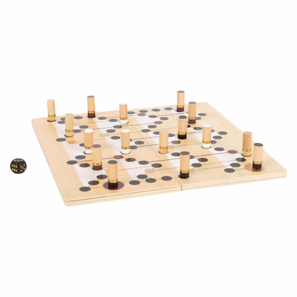 SMALLFOOT coffret 2 jeux : Ludo et Les echelles et les serpents