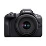 Voir la diapositive 2 : Canon Appareil photo Hybride EOS R100+RF-S 18-45 IS STM+RF-S 55-210mm