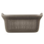 Voir la diapositive 2 : CURVER Curver Panier a linge Knit 40 L Marron metallique