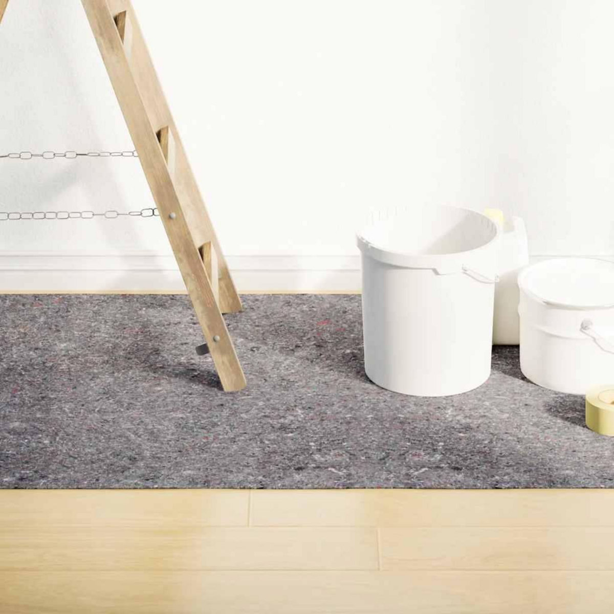 VIDAXL Bache de protection contre peinture 2532 cm 180 g/m² gris