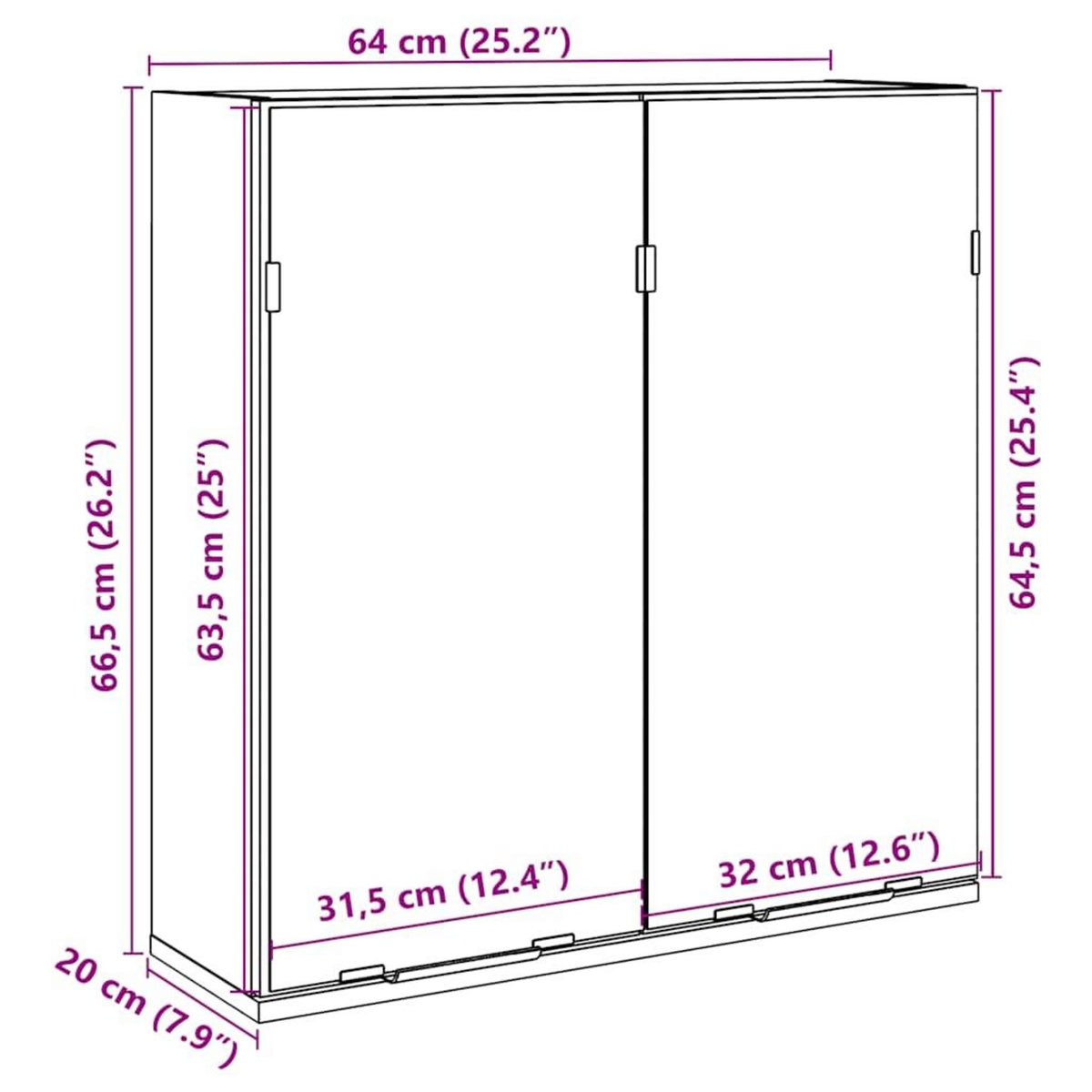 VIDAXL Armoire a miroir de salle de bain gris beton bois d'ingenierie