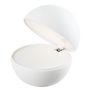 Voir la diapositive 1 : Lumisky Lampe de table design GOOD NIGHT Blanc Aluminium H11cm