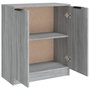 Voir la diapositive 5 : VIDAXL Buffet Sonoma gris 60x30x70 cm Bois d'ingenierie
