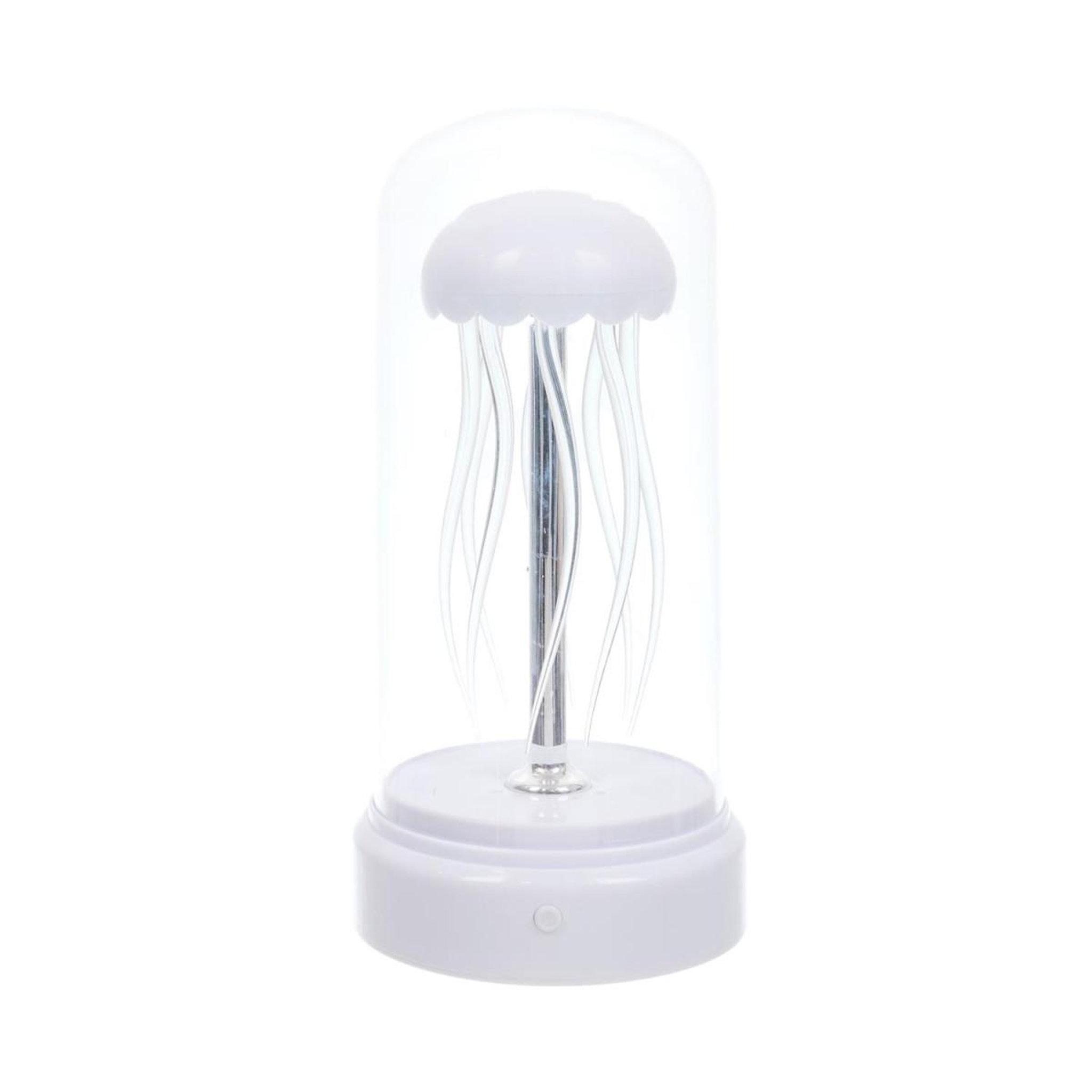 Voir la diapositive 2 : The concept Factory Lampe à poser à led  méduse  20cm blanc