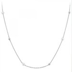 SC CRYSTAL Collier par SC Crystal en acier inoxydable