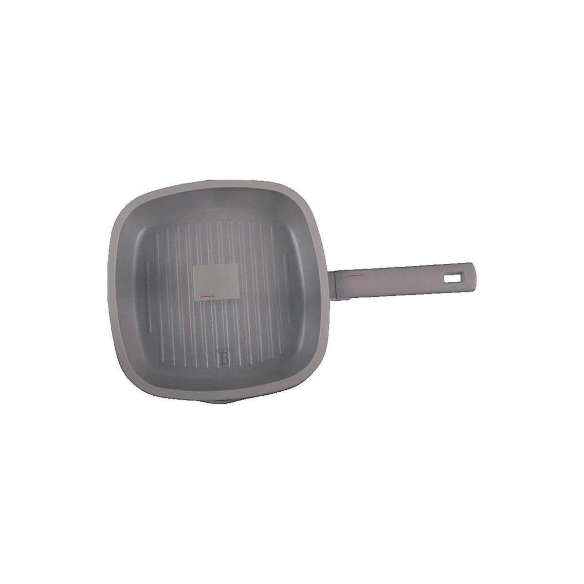 BERLINGER HAUS Poêle à griller Berlinger Haus Taupe 28 cm en aluminium forgé avec revêtement antiadhésif triple TitanPro