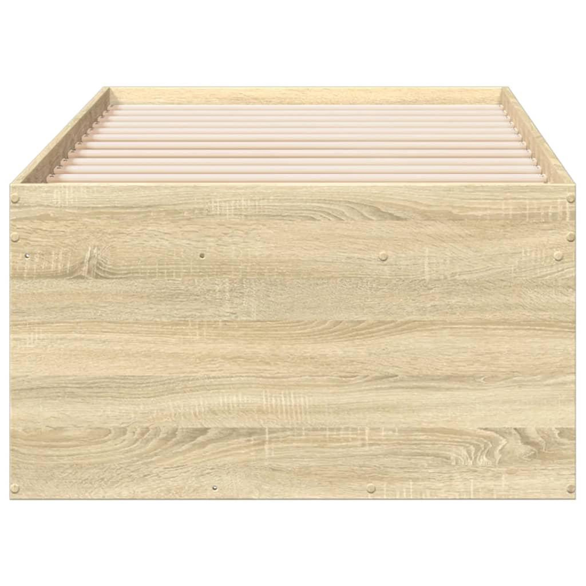 Voir la diapositive 5 : VIDAXL Lit de jour avec tiroirs sans matelas chene sonoma 75x190 cm