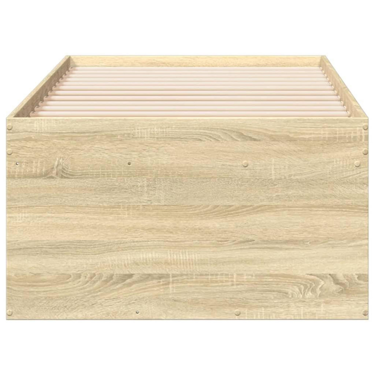 VIDAXL Lit de jour avec tiroirs sans matelas chene sonoma 75x190 cm