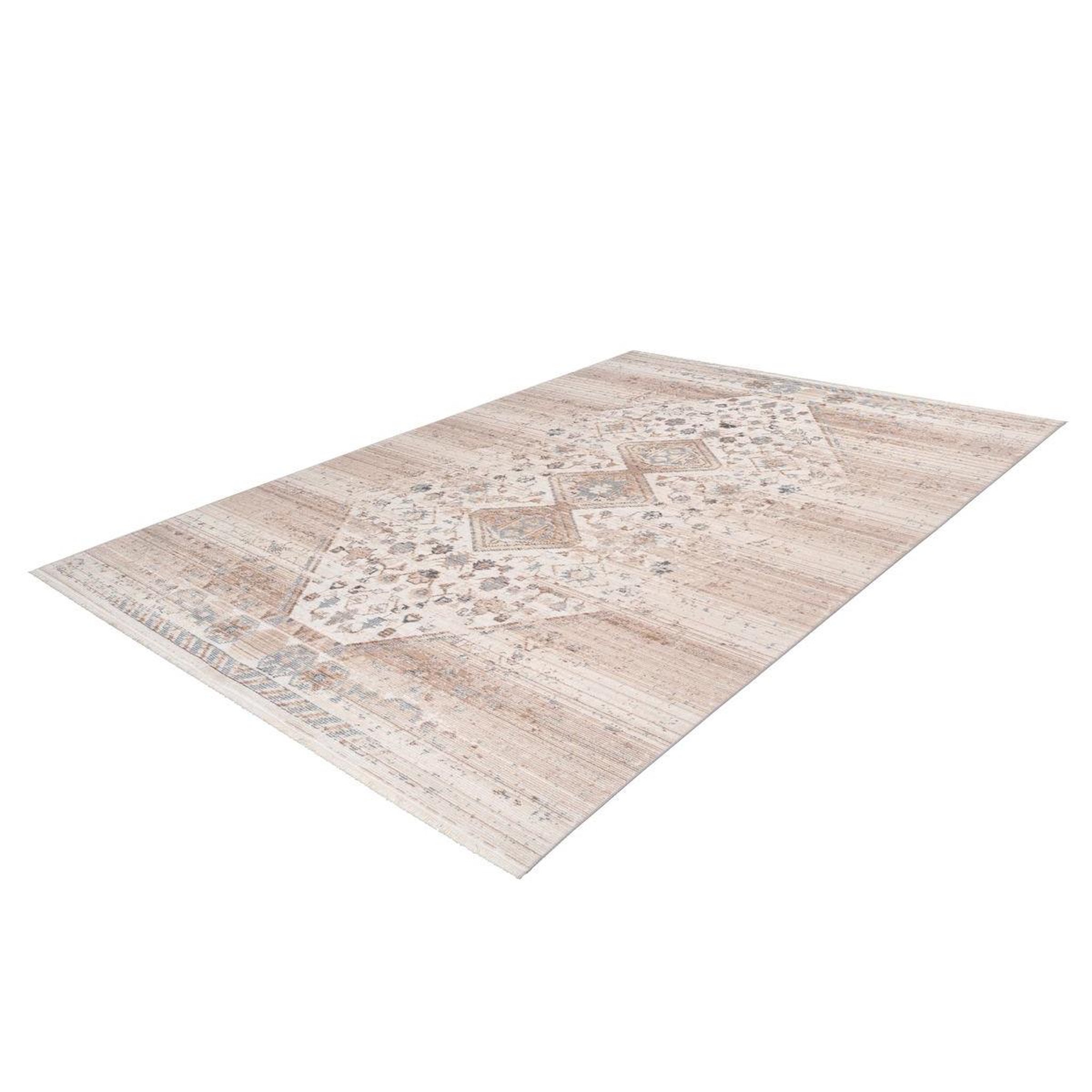 Voir la diapositive 4 : Paris Prix Tapis vintage à poils courts  baroque xi  beige