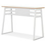 Voir la diapositive 4 : Paris Prix Table de Bar Design  Javier  150cm Blanc