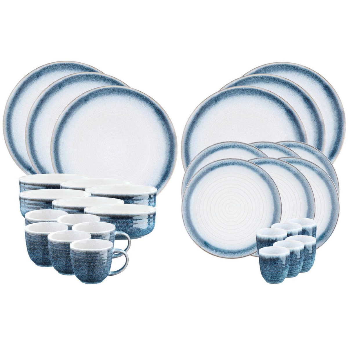 BJORN Service Complet COSMOS - 30 pièces - Azur