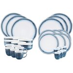 BJORN Service Complet COSMOS - 30 pièces - Azur