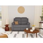 BEST MOBILIER Armand - canapé 2 places relax électrique en simili. Coloris disponibles : Beige, Gris, Noir