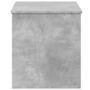 Voir la diapositive 5 : VIDAXL Boîte de rangement gris beton 100x42x46 cm bois d'ingenierie