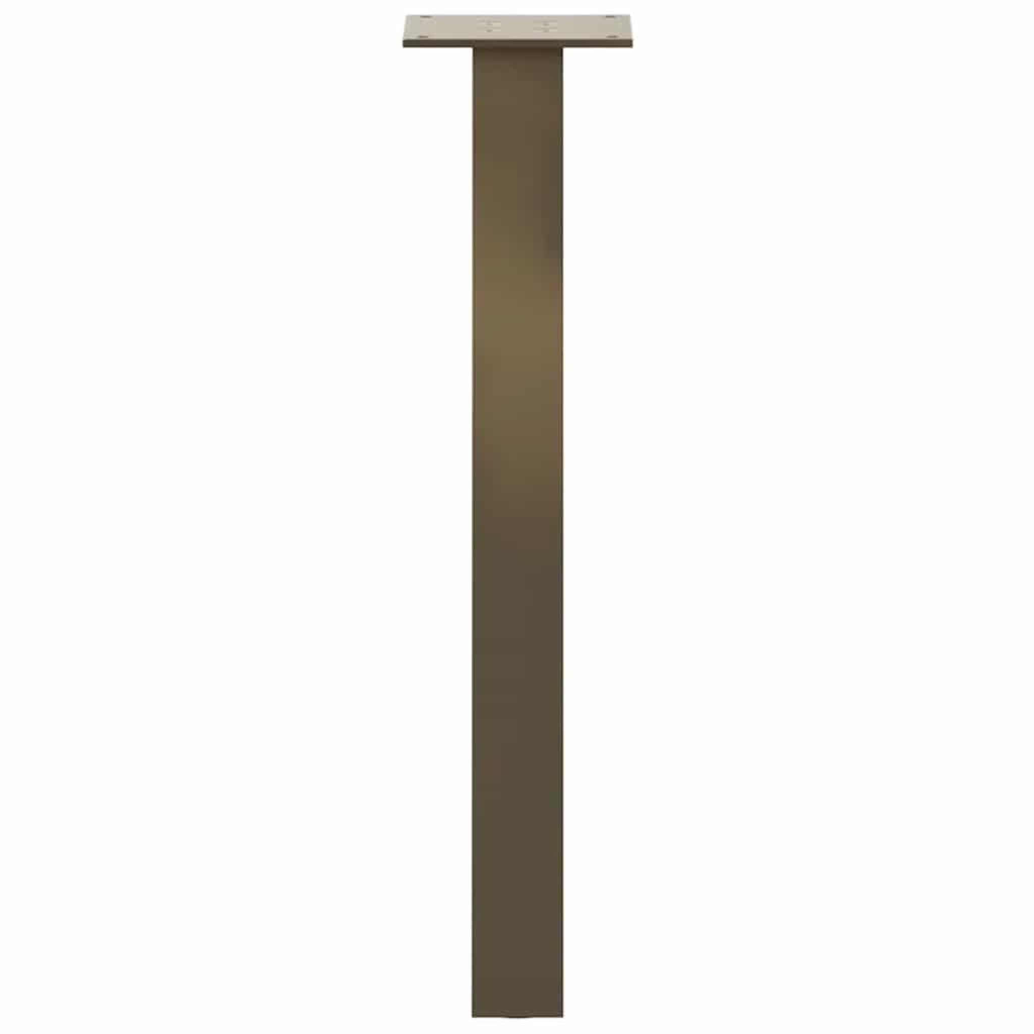 Voir la diapositive 5 : VIDAXL Pieds de table basse acier naturel 4 pcs 30 cm acier