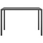 Voir la diapositive 3 : VIDAXL Table a manger de jardin anthracite 110x54x70 cm acier