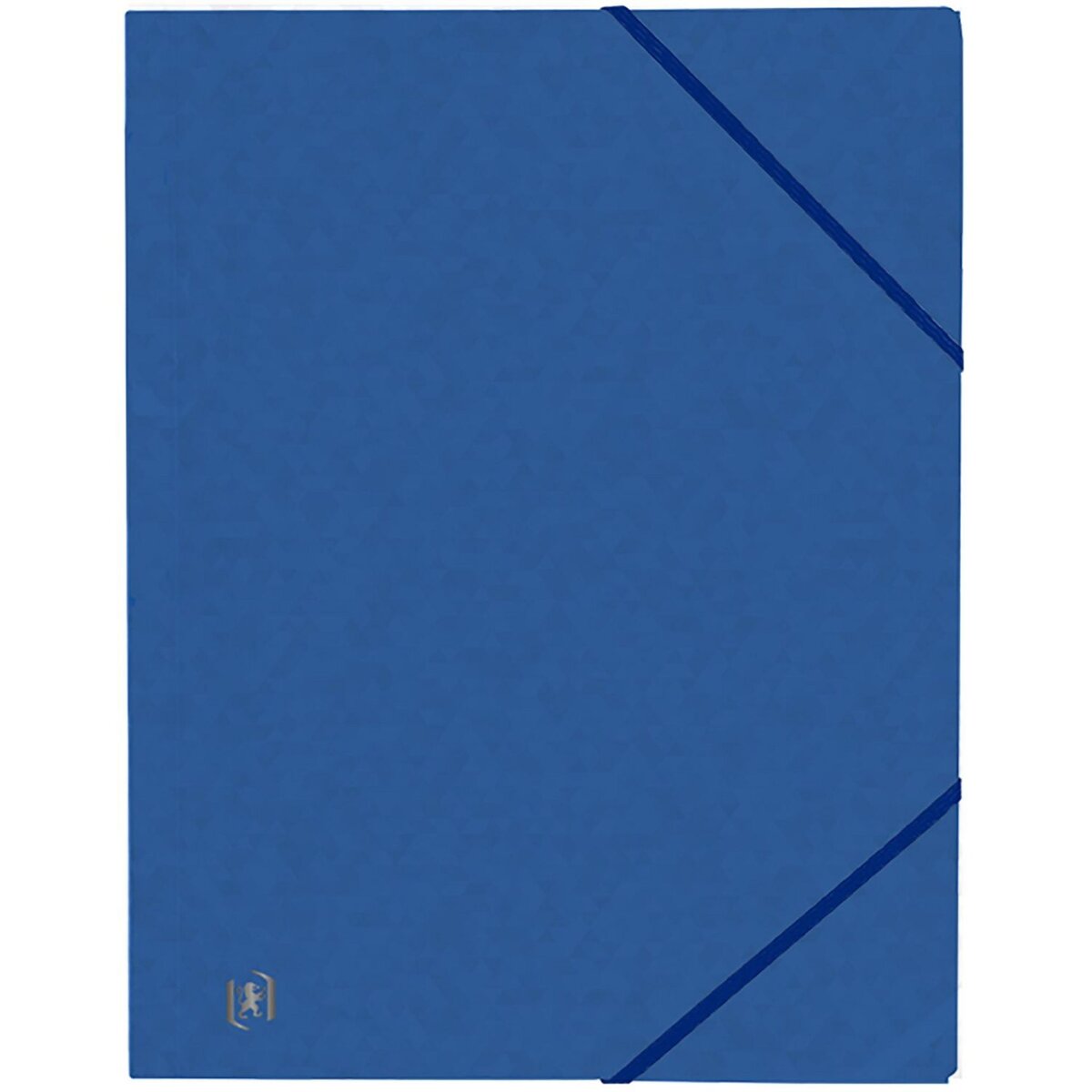 OXFORD Chemise cartonnée à élastiques 17x22cm bleu