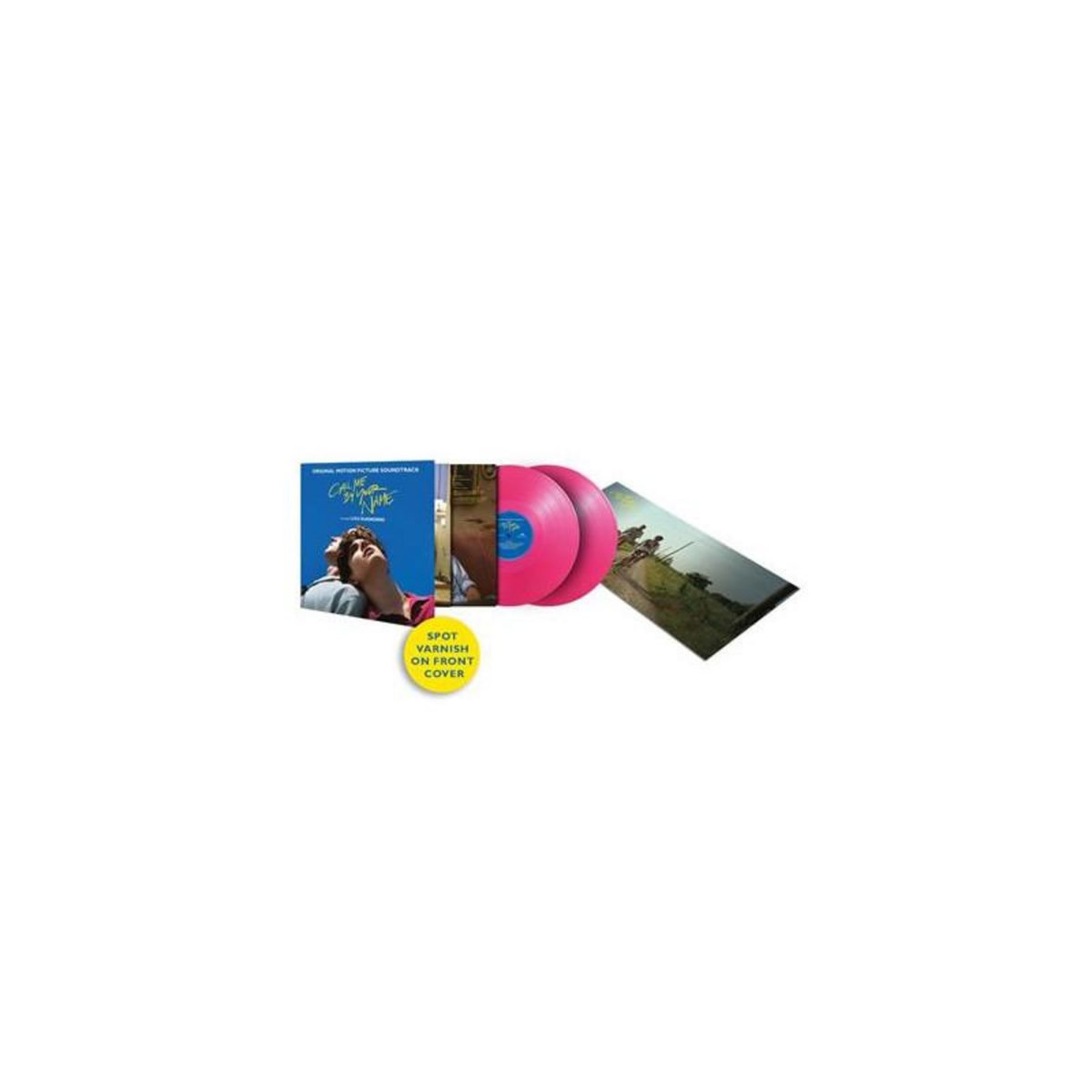 Call Me By Your Name Édition Deluxe Limitée Vinyle Rose Translucide