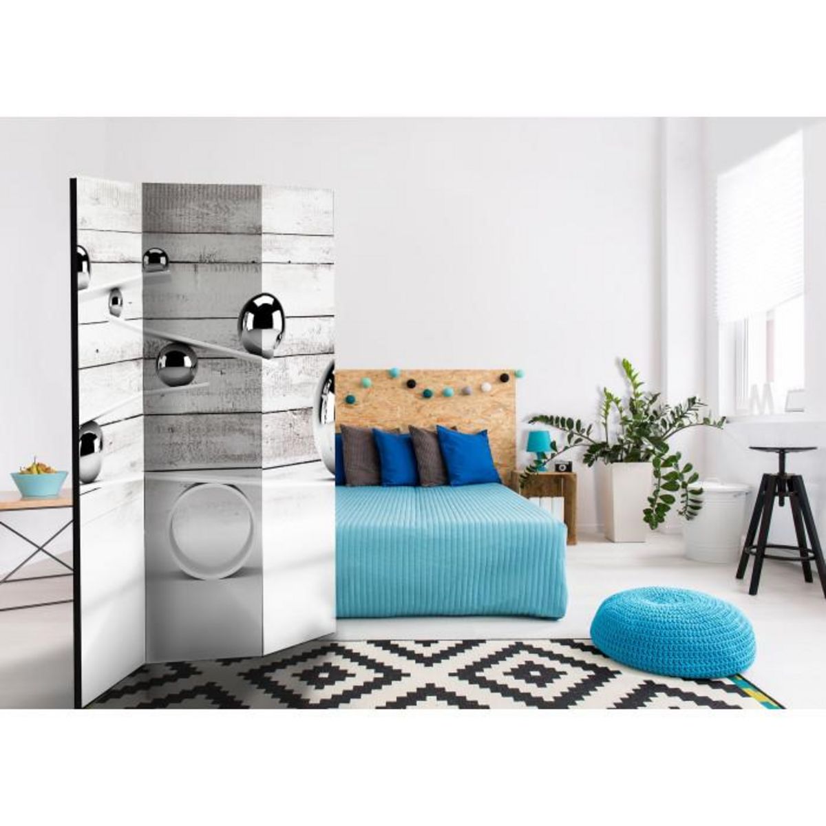 Paris Prix Paravent 3 Volets  Balance  135x172cm