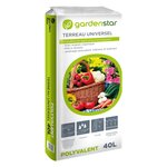 GARDENSTAR Terreau universel utilisable en culture biologique - 40L