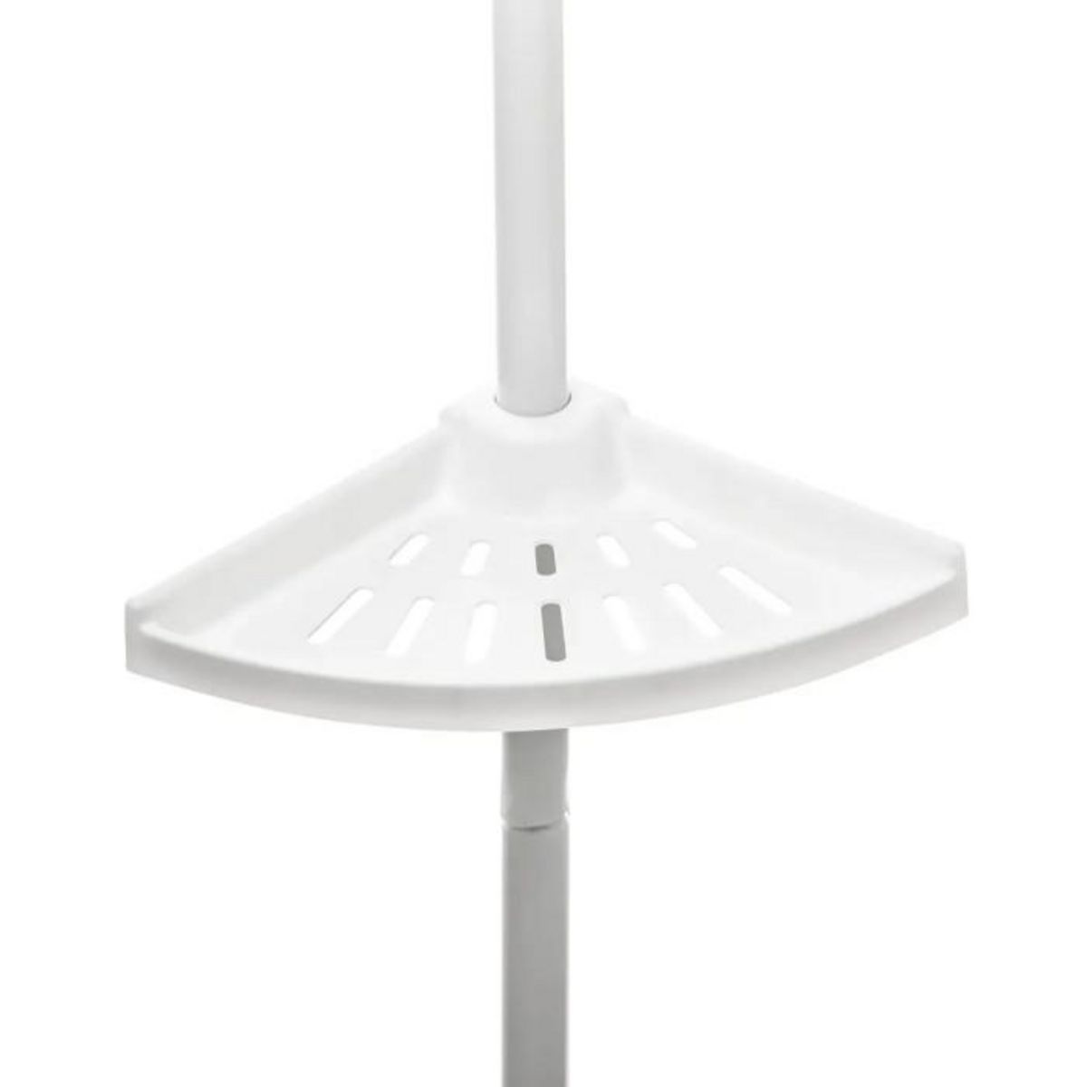FIVE Étagère de Douche d'Angle  Télescopique  180-240cm Blanc