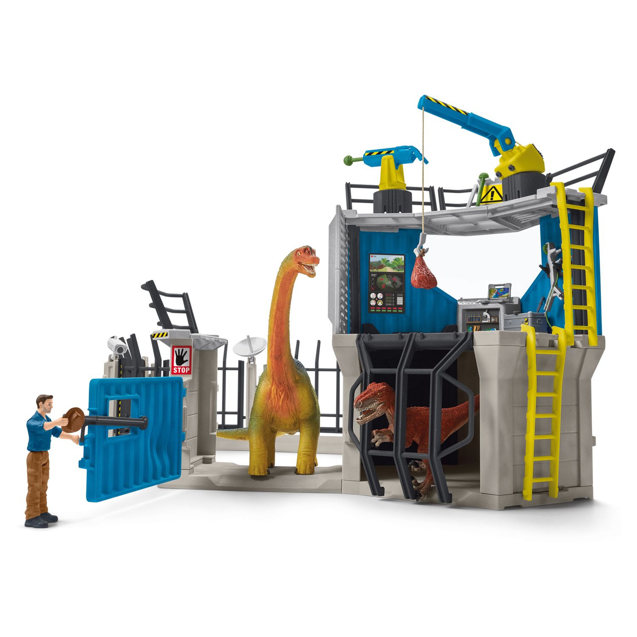 Voir la diapositive 3 : Schleich GRANDE STATION  DE RECHERCHE DINO