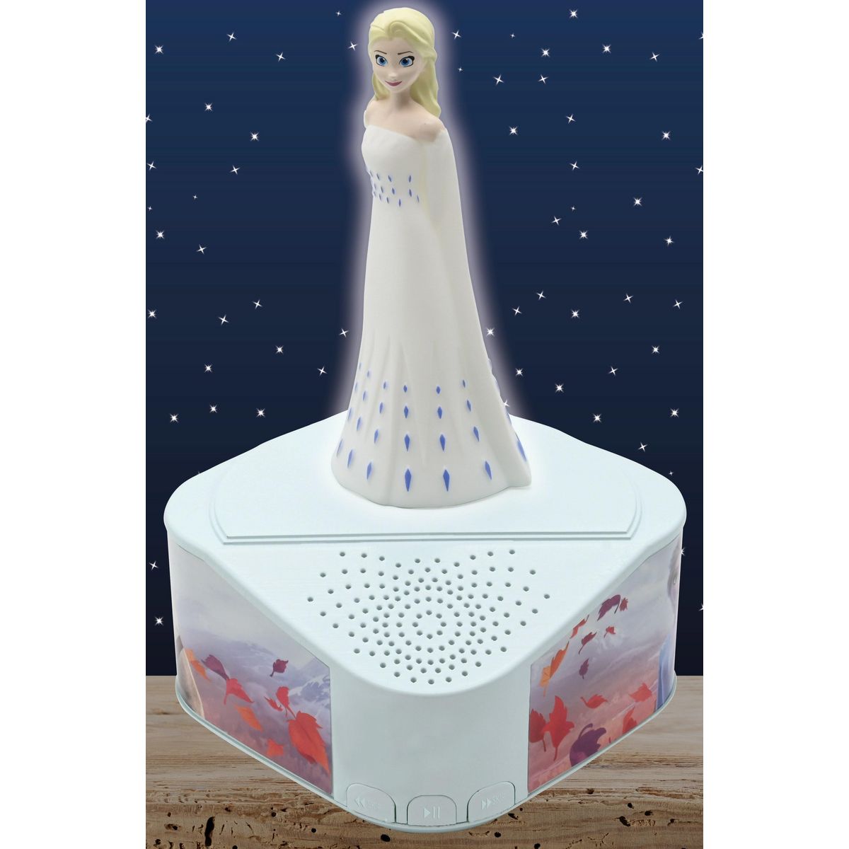 Lexibook Enceinte Bluetooth avec figurine lumineuse Elsa
