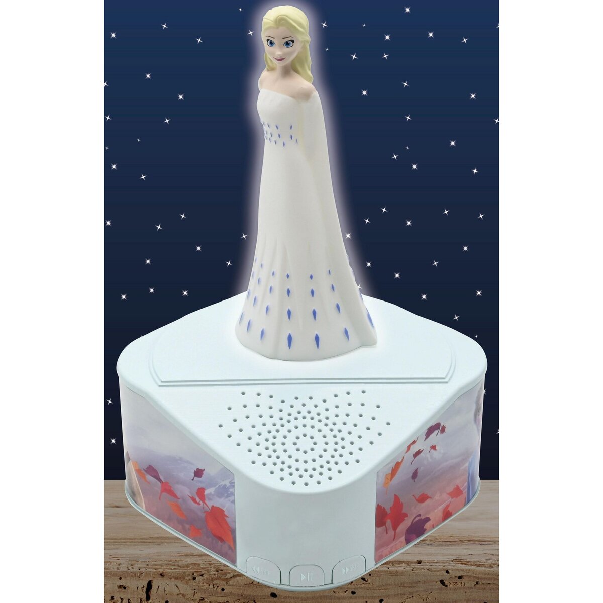 Lexibook Enceinte Bluetooth avec figurine lumineuse Elsa