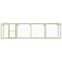 Voir la diapositive 2 : VIDAXL Poulailler 1,5x6x1,5 m Pinede impregnee