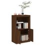 Voir la diapositive 5 : VIDAXL Armoire laterale avec lumieres LED chene marron bois ingenierie