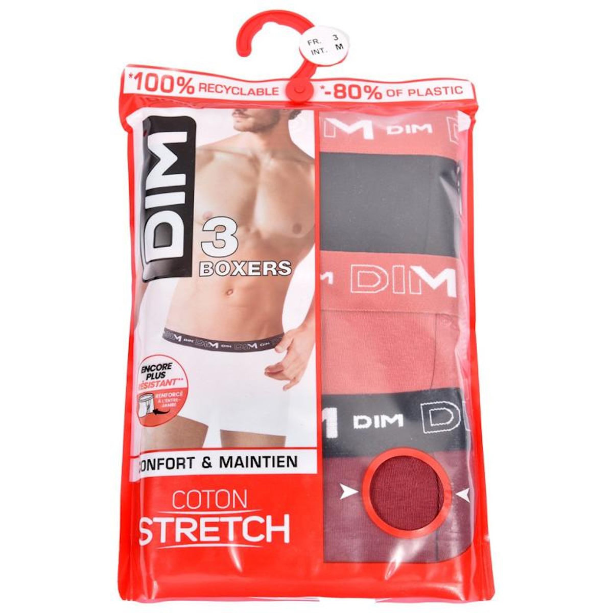 DIM Boxer DIM Lot de 3