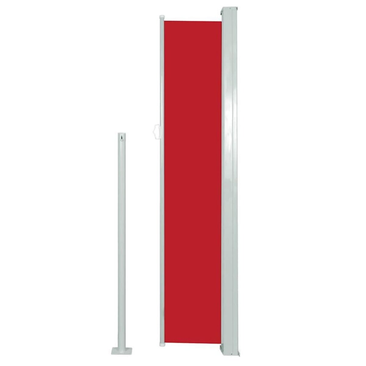 VIDAXL Auvent lateral retractable 140 x 300 cm Rouge