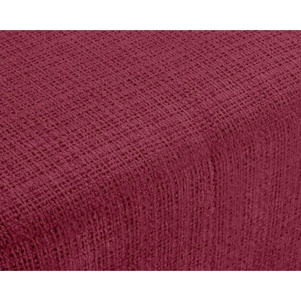 BEST MOBILIER Miro - pouf en velours texturé