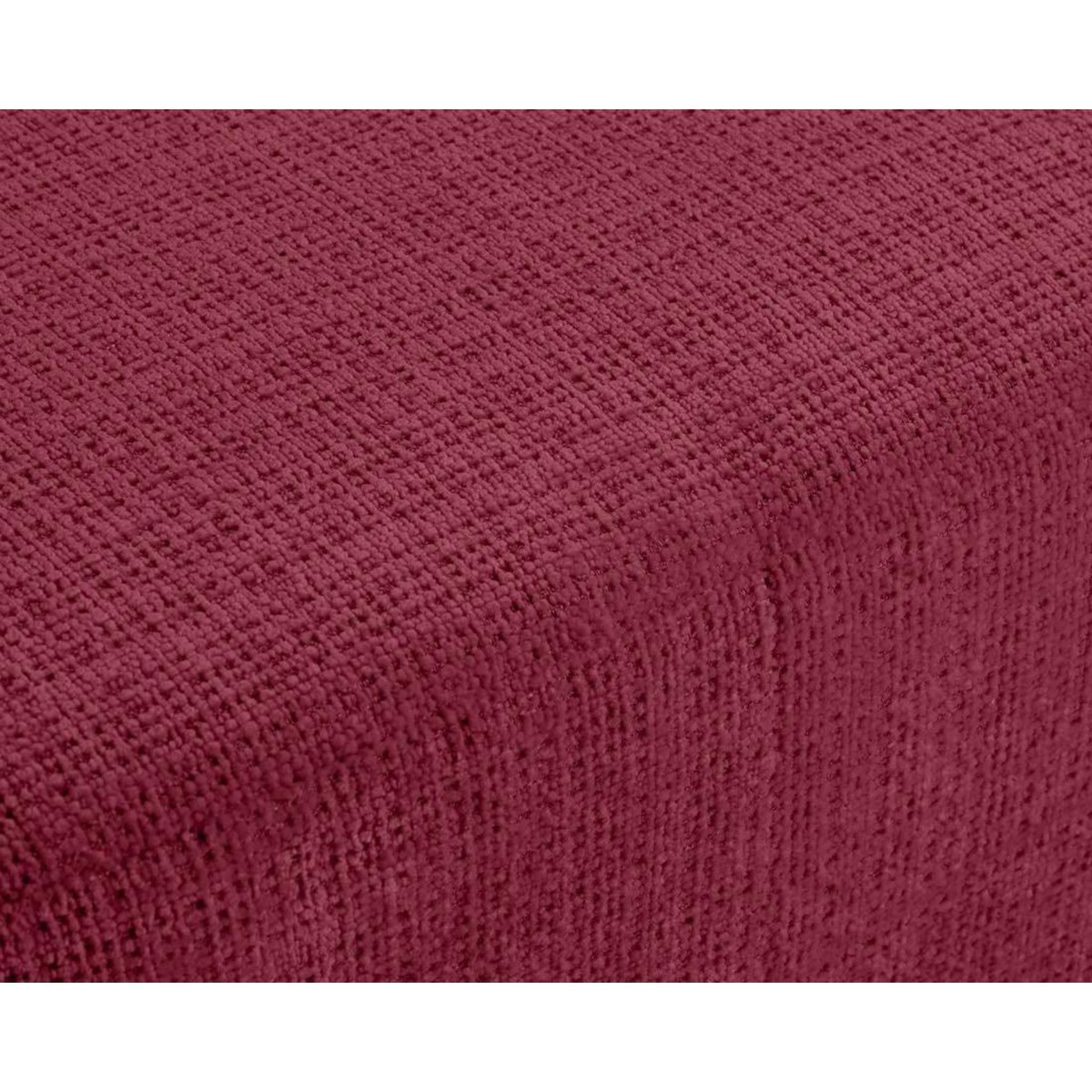 BEST MOBILIER Miro - pouf en velours texturé