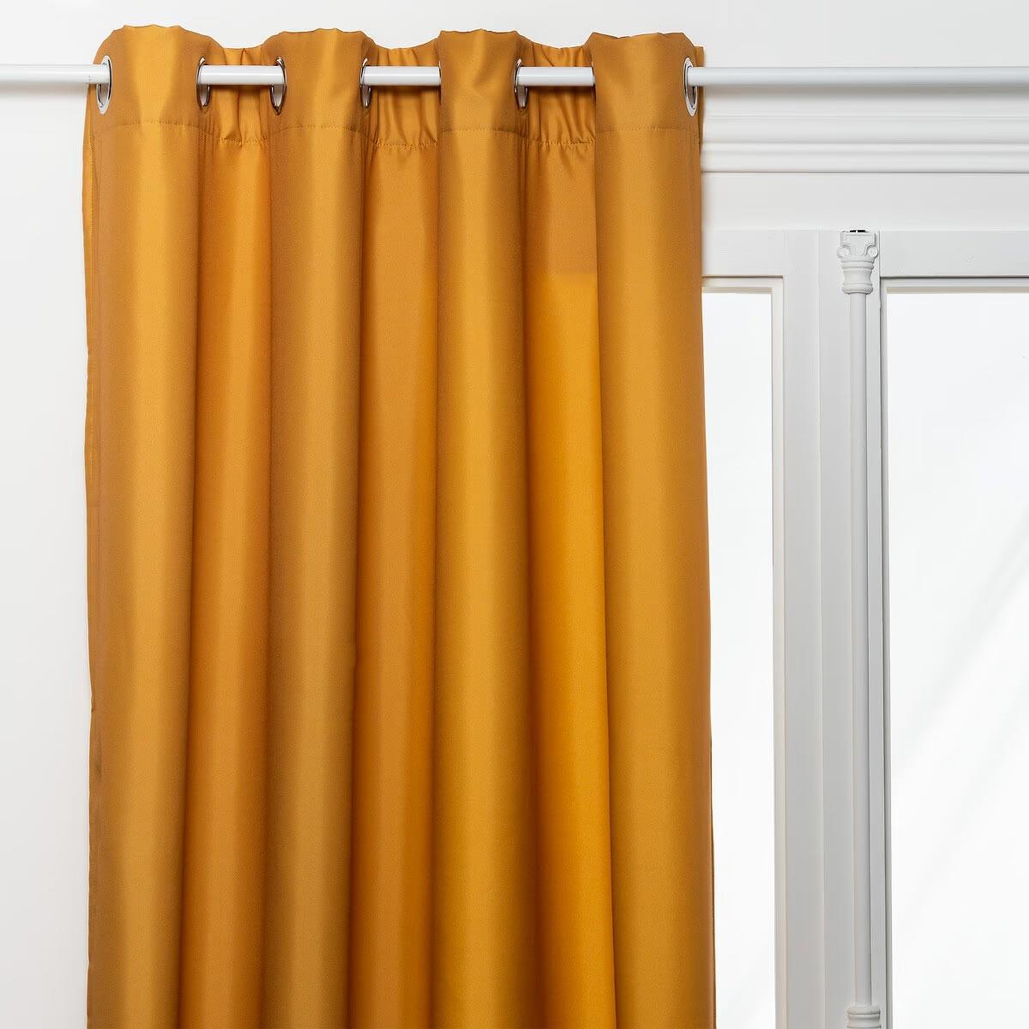 ATMOSPHERA Rideau isolant à œillets  eliat  140x260cm ocre