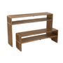 Voir la diapositive 3 : Paris Prix Lot de 2 Consoles en Bois  Teck  130cm Naturel