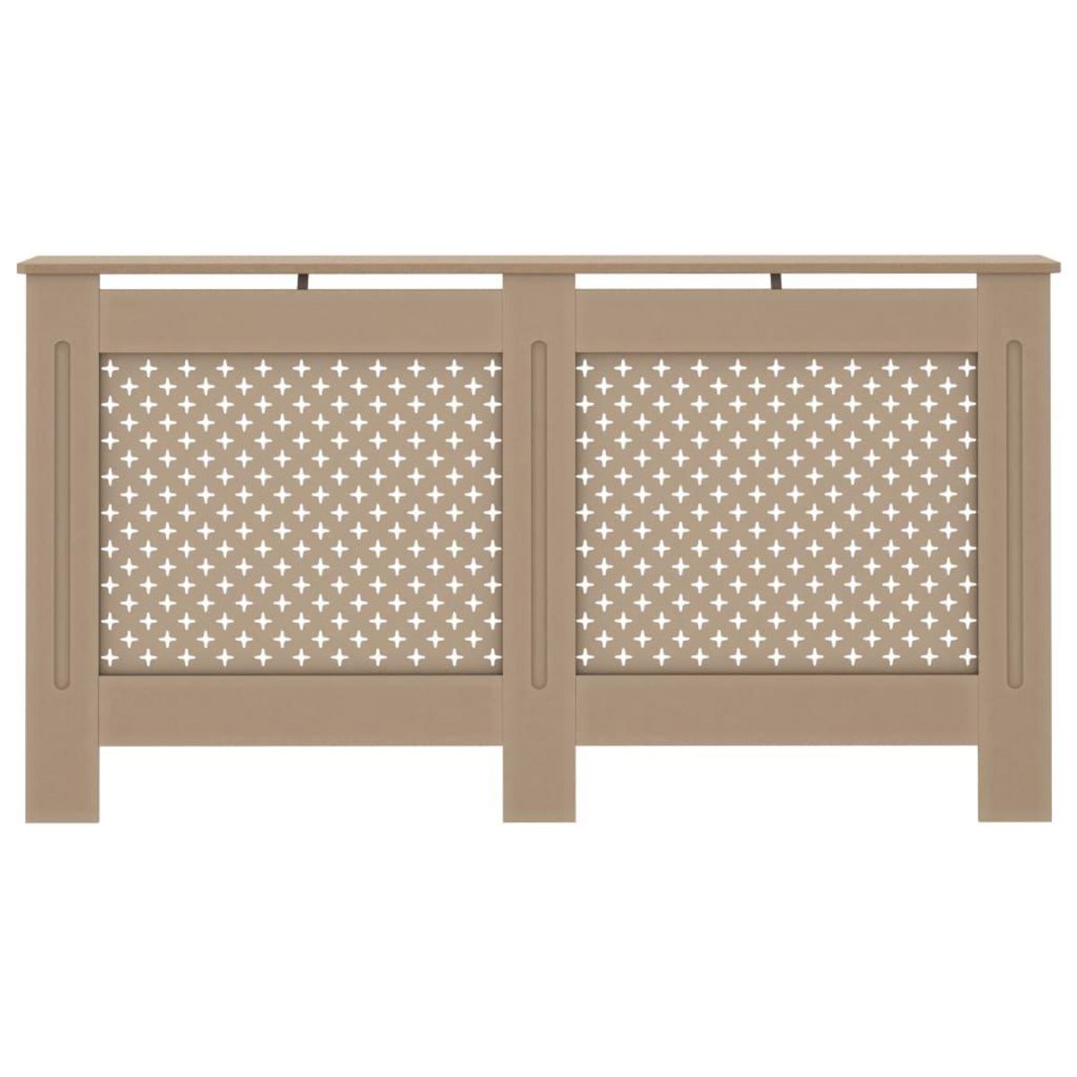 VIDAXL Cache-radiateur 152x19x81,5 cm MDF